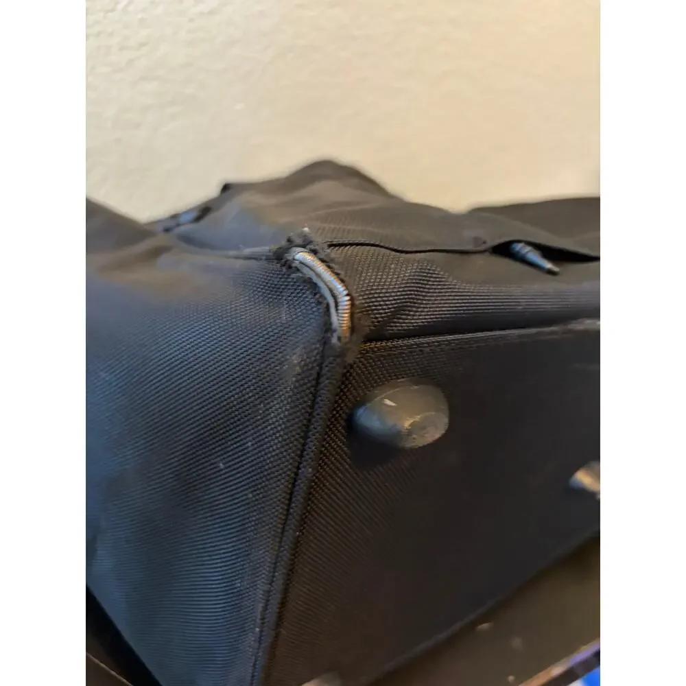 Tumi Alpha Framed Soft Duffel Bag Weekend Travel Commute (flawed- Missing Strap)